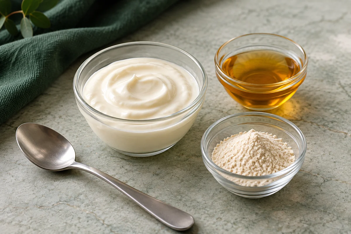 Muestras de ingredientes y bases alimenticias